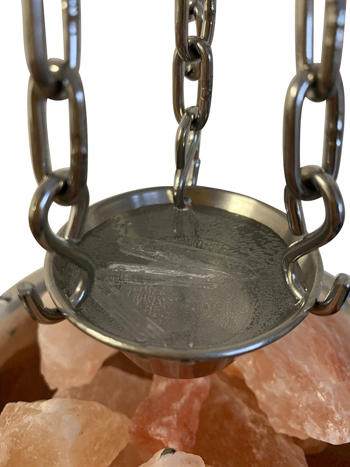 Sauna Verdampferschale Kräutertopf Edelstahl für Sauna und Spa Aroma Aufguss - 16cm, Muster: Saunasc