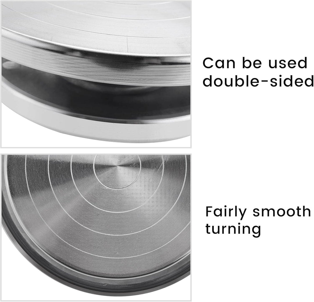 Drehscheibe Töpfern 12 / 15Cm Double Face Verwenden Sie Einen Plattenspieler Aus Aluminiumlegierung