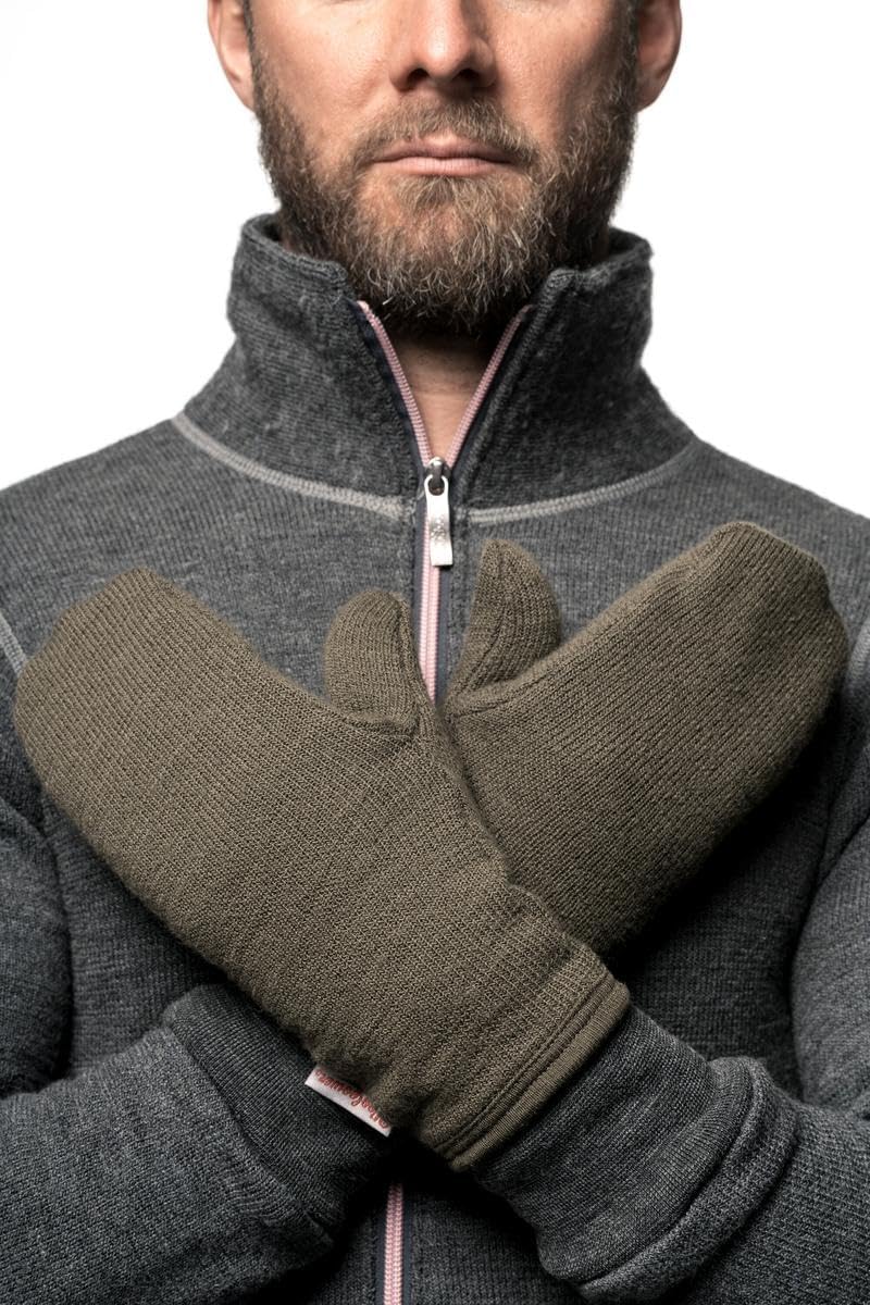 Woolpower 400 Mittens - Merino Fäustlinge/Handschuhe Green L, Green L