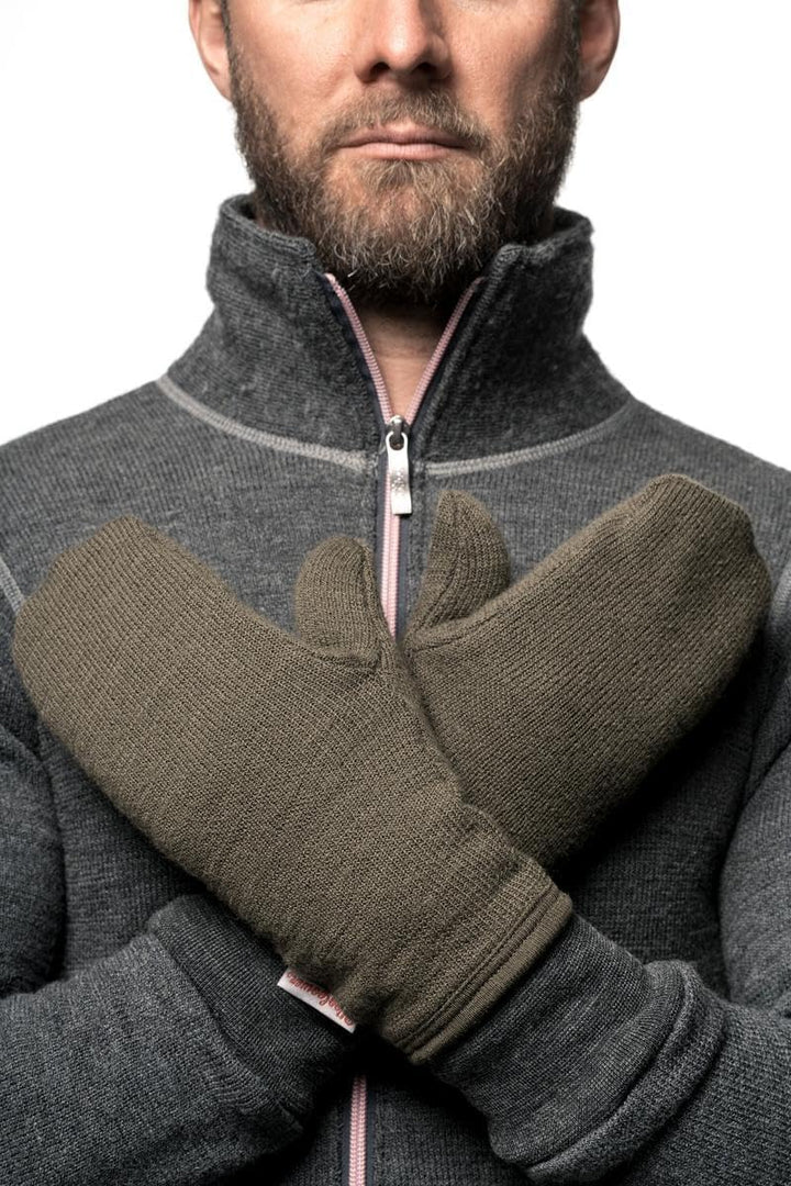 Woolpower 400 Mittens - Merino Fäustlinge/Handschuhe Green L, Green L