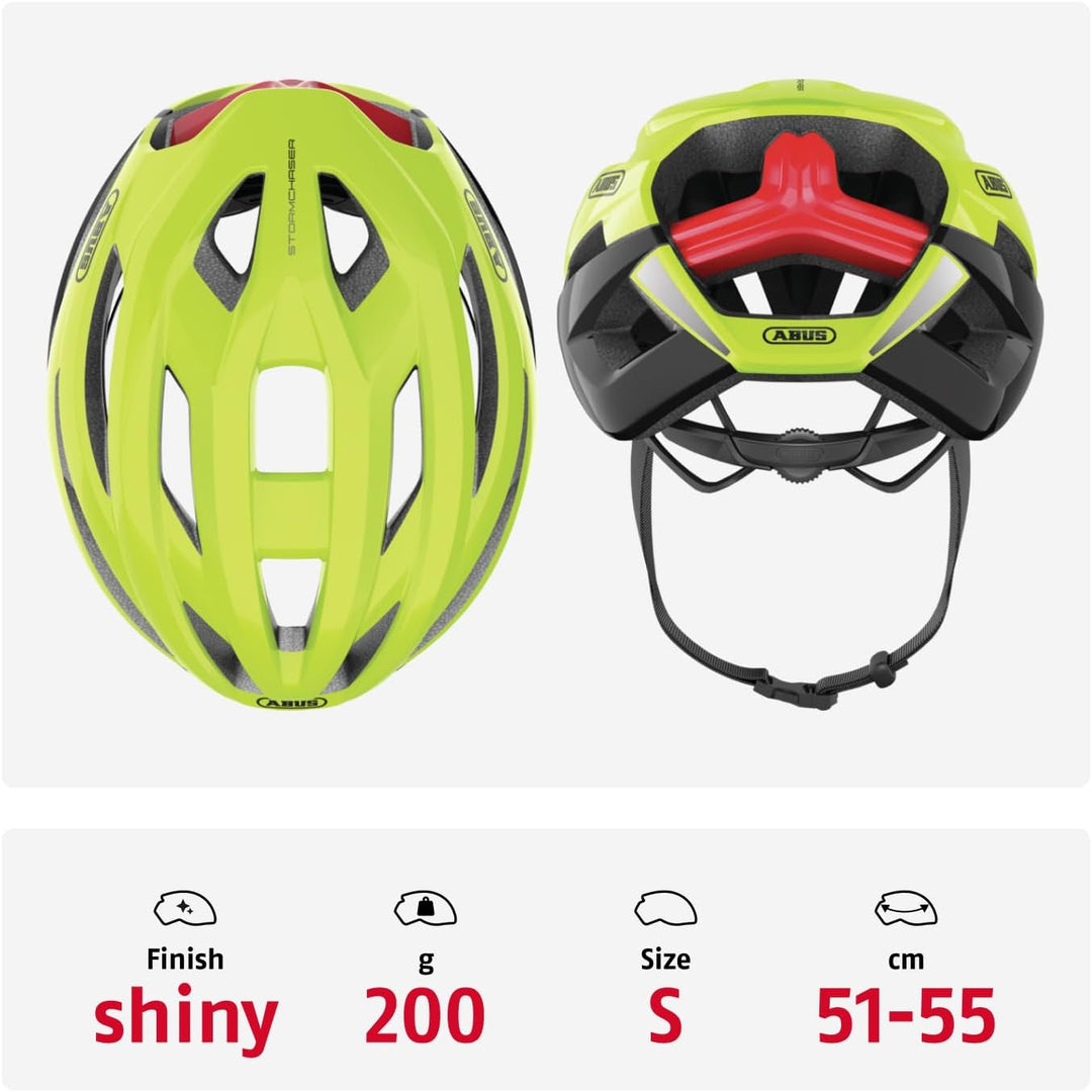 ABUS Rennradhelm StormChaser - Leichter und komfortabler Fahrradhelm für professionellen Radsport fü