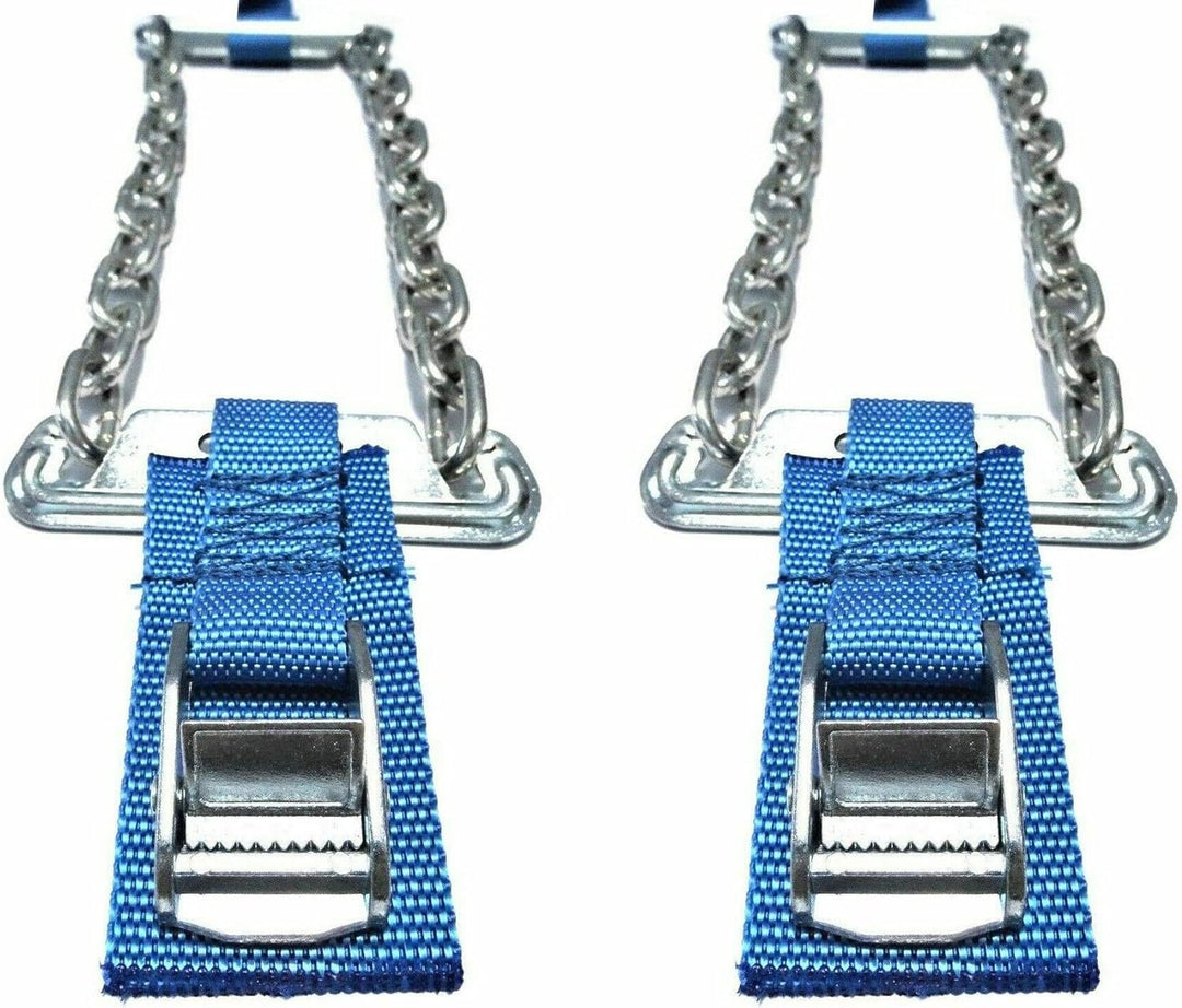 2x Anti-Rutsch Anfahrhilfe Schneekette 110x11 cm Eis Schnee Auto Reifen