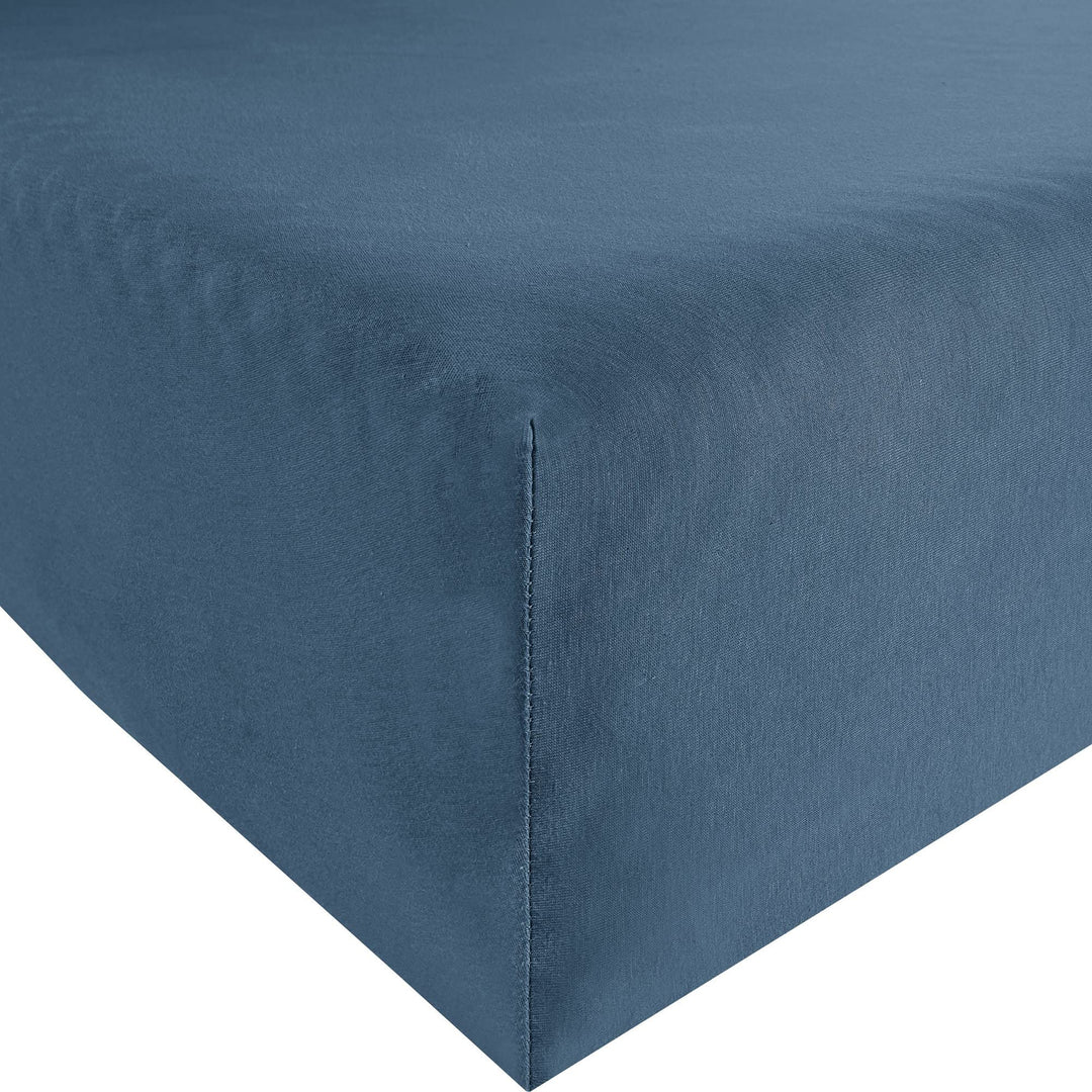 Bassetti Spannbettlaken Single-Jersey blau Grösse 90x190 cm 100x220 cm 9260164 Oltremare 90cm Oltrem