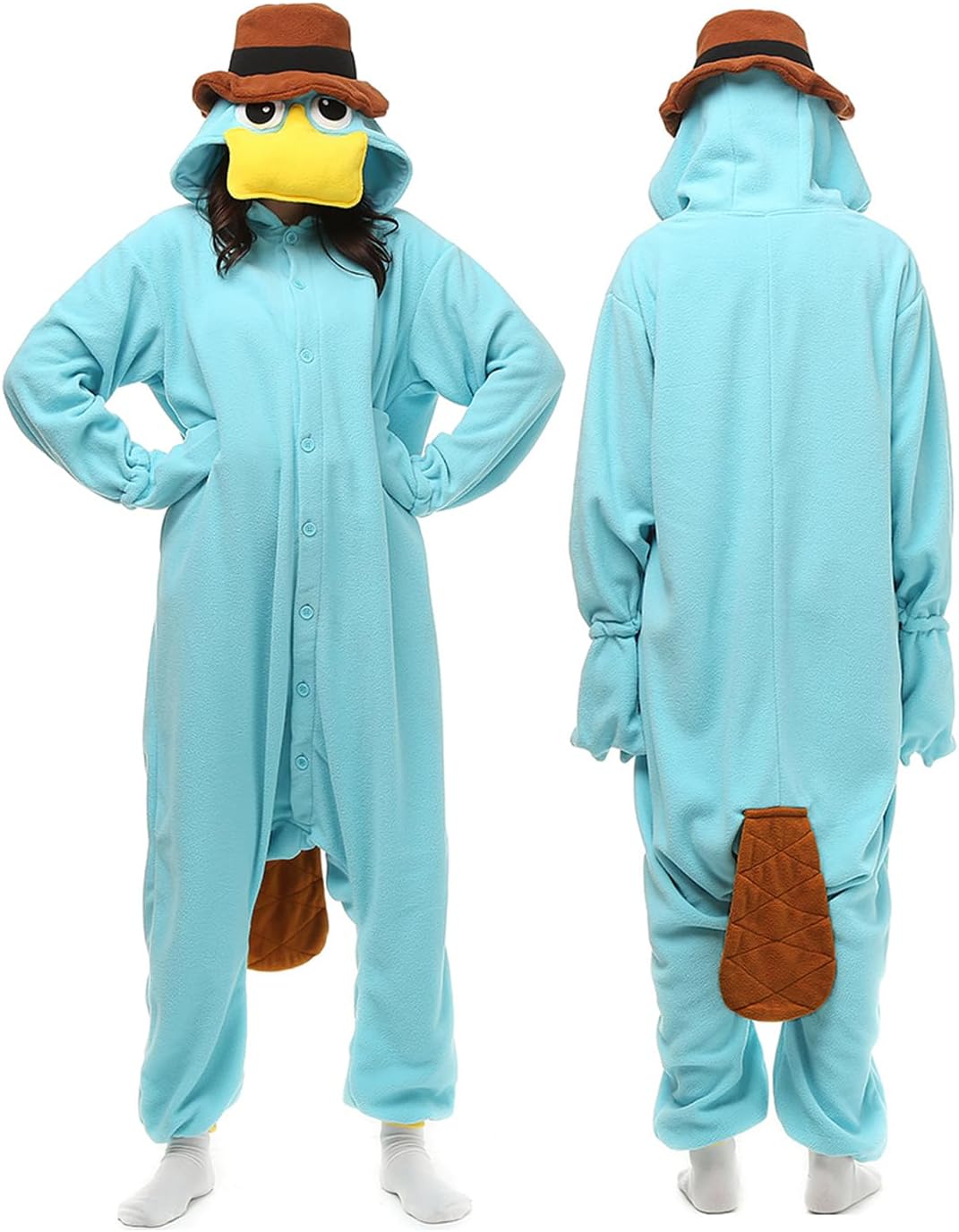 LBJR Unisex Tieroutfit Tierkostüme Schlafanzug Erwachsene Kigurumi Tier Sleepsuit Cosplay Kostüme Py