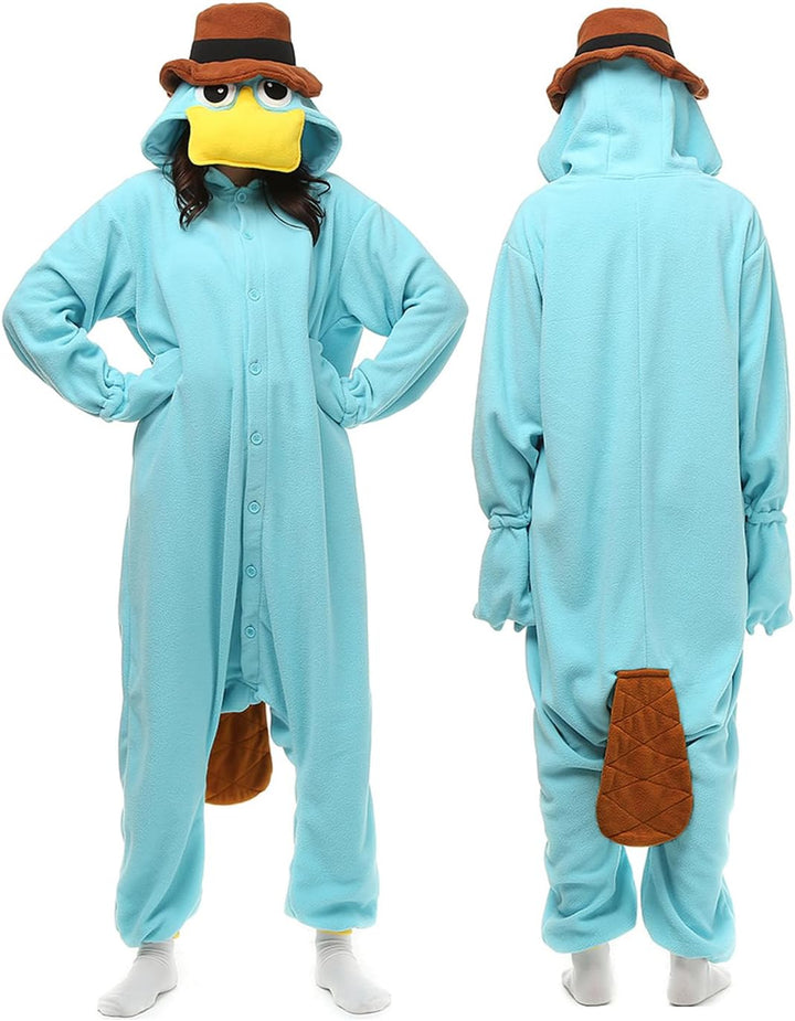 LBJR Unisex Tieroutfit Tierkostüme Schlafanzug Erwachsene Kigurumi Tier Sleepsuit Cosplay Kostüme Py