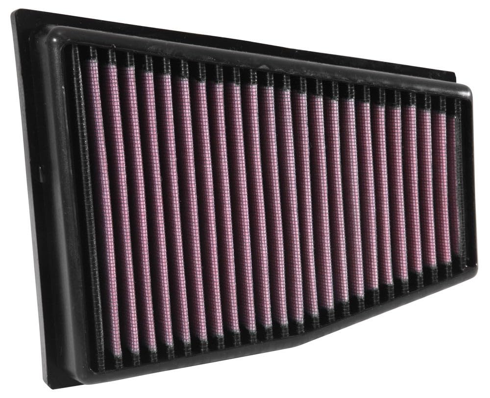 K&N 33-3031 Motorluftfilter: Hochleistung, Prämie, Abwaschbar, Ersatzfilter,Erhöhte Leistung, 2010-2