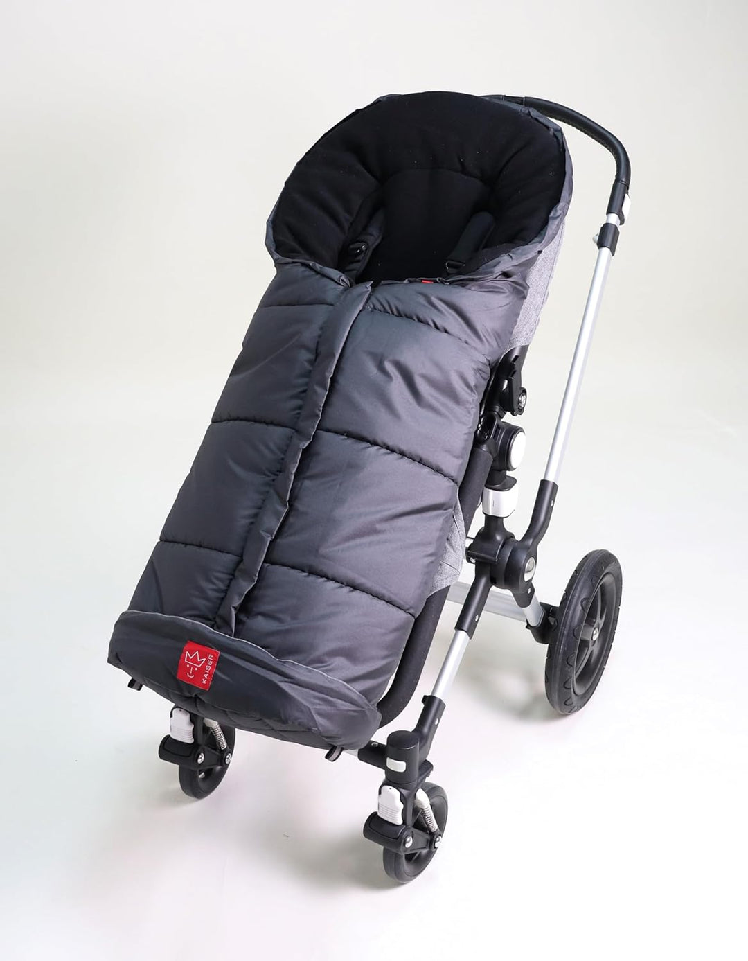 Kaiser Iglu Thermo Fleece Fusssack, anthrazit, Anthrazit