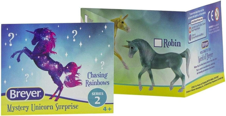 Breyer Pferde Stablemate Mystery Unicorn Surprise: Jagd Regenbögen, Blindtasche #6056