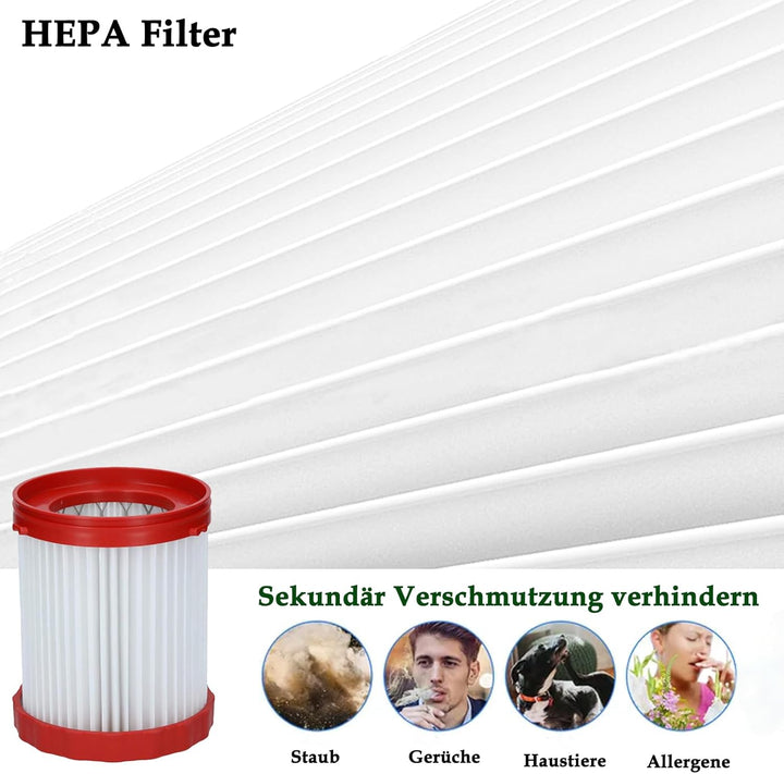 GAS 18V-10 HEPA Filter Zubehör für Bosch Nass-/Trockensauger GAS 18V 10 L Professional Akku Staubsau