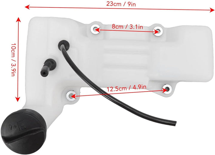 Trimmer Gaskraftstofftank Ersatz Gaskraftstofftank mit Hoher Härte für Stihl FS400 FS450 FS480