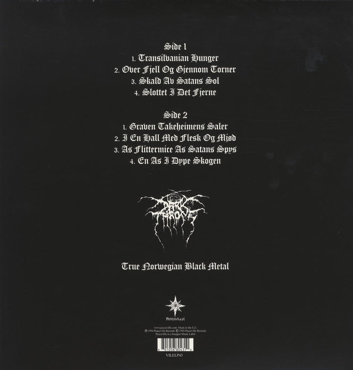 Transilvanian Hunger, Vinyl