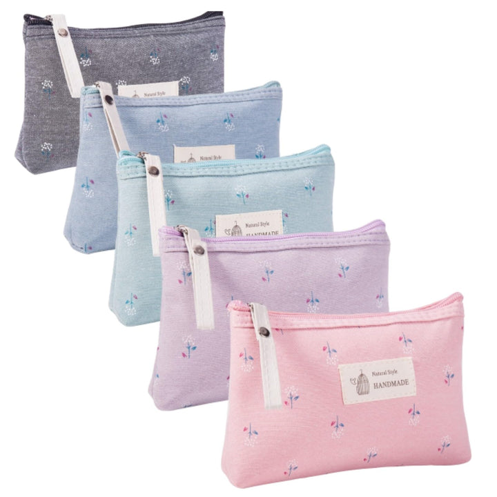 5 Stück Kleine Schminktasche, Klein Make Up Tasche Für Handtasche, Toilettenartikel, Damen Klein, A