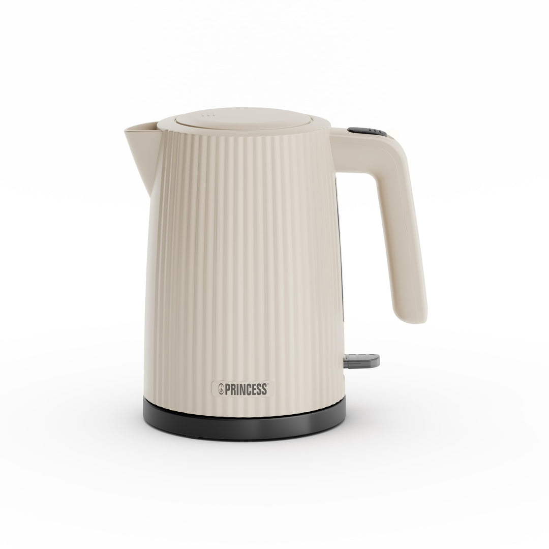 Princess Wasserkocher Wave, 1,7L, 360° kabellos, 2200W, BPA-frei, Trockenkoch- & Überhitzungsschutz,