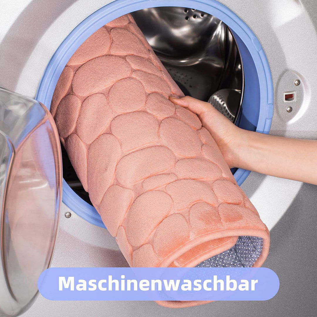 chakme Badematte Memoryschaum Badteppich Memory Foam Duschvorleger Saugfähige Badvorleger Badezimmer