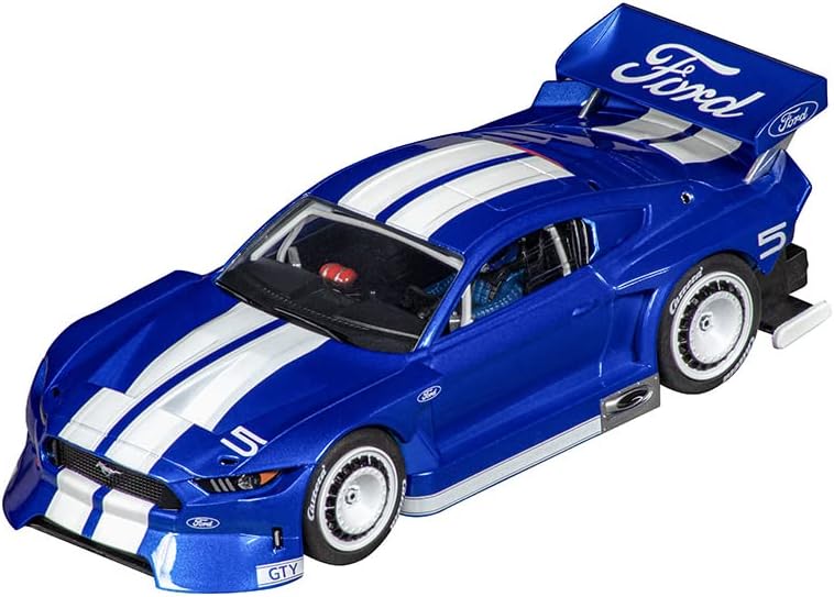 Carrera Digital 132 I Ford Mustang GTY No5 I Klassisches Kultauto für Rennsportfans I Slotcar im Mas