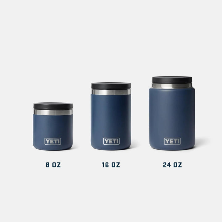 YETI Rambler Isolierter Essensbehälte, Black, 16 oz (473 ml) Schwarz 16oz (473ml), Schwarz 16oz (473