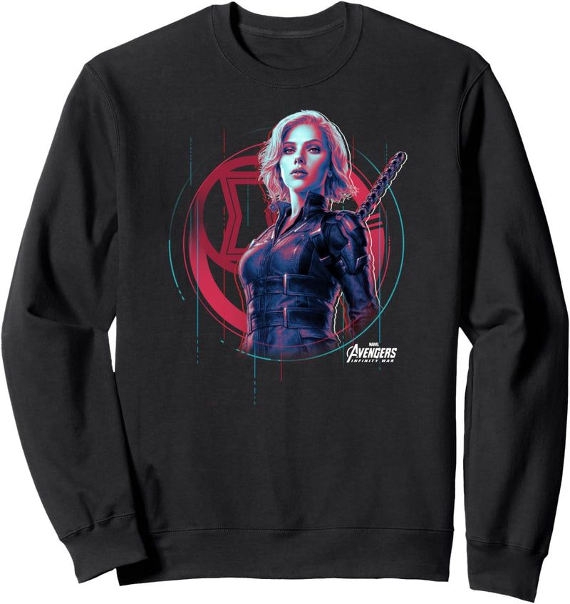 Marvel Infinity War Black Widow Icon Tech Sweatshirt