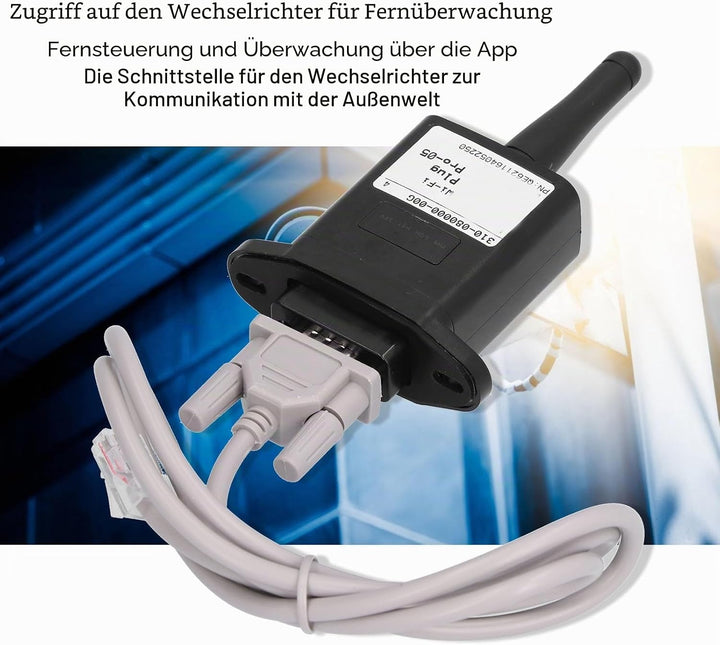 Solar-Inverter-WiFi-Modul, RS232 Wireless Wifi-Wechselrichter Gut gemacht für MPPT für Batterie