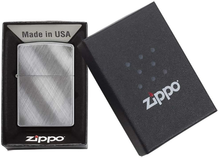 Zippo Chrom-Feuerzeuge Diagonal Weave Einzigartig, Diagonal Weave Einzigartig