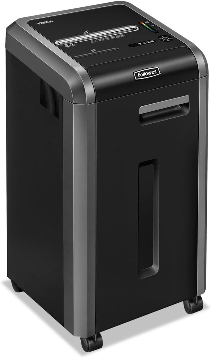 Fellowes 225i Powershred Strip Aktenvernichter schwarz schwarz/grau 225Ci Querschnitt, Kreuzschnitt