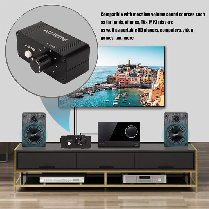 Audio-Verstärkersystem für zu Hause, Verstärker Home Audio Music Controller Stereo-Lautstärkeregler
