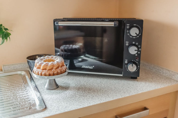 Steba Backofen KB M19 mit wirksamer Geh?useisolation f?r geringe Oberfl?chentemperatur, 19L Innenrau