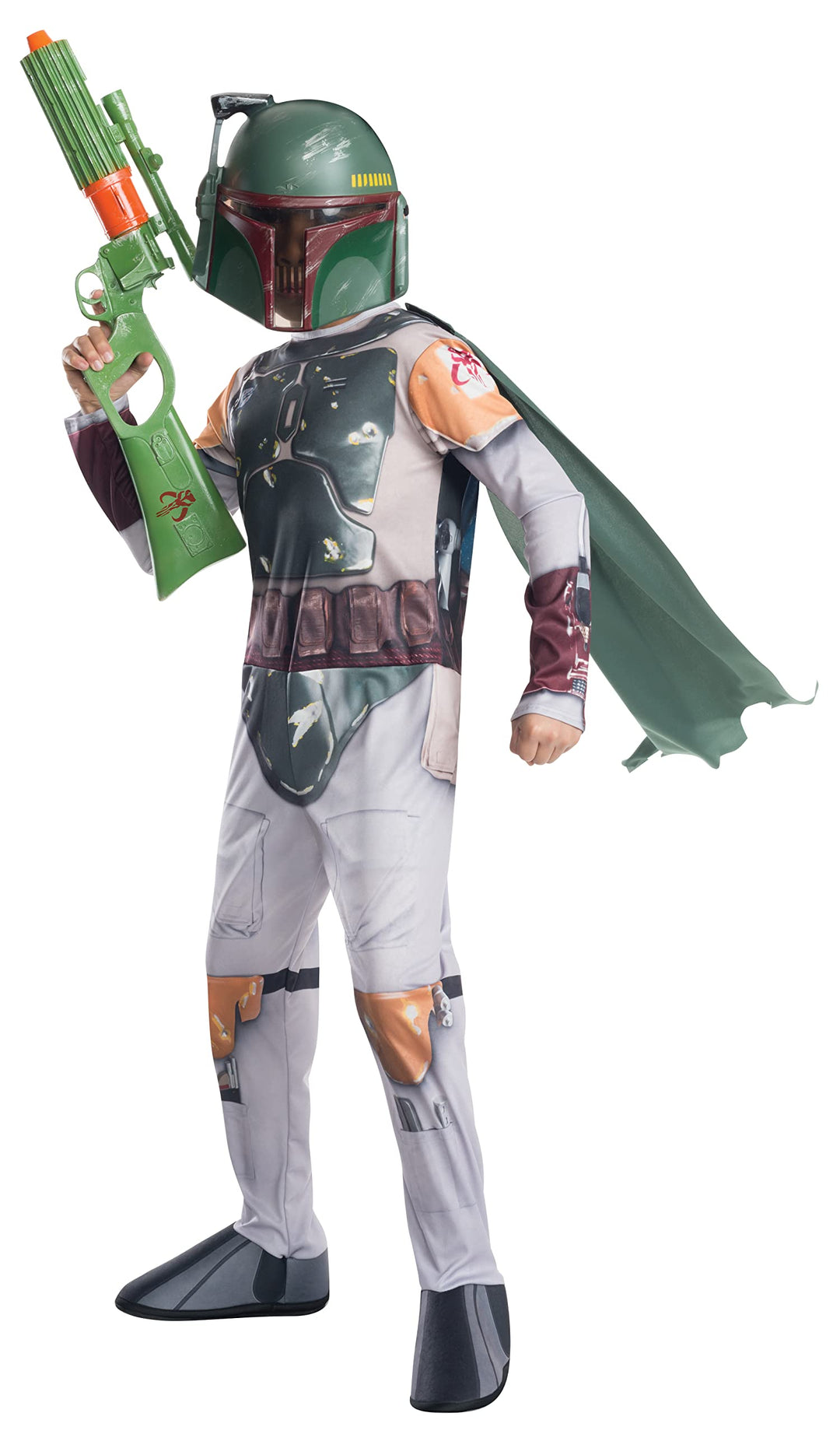 Rubie‘s Star Wars Boba Fett-Kostüm für Kinder, Stil 3, Grösse M, Alter 5- 7 Jahre, Grösse 127 - 137 