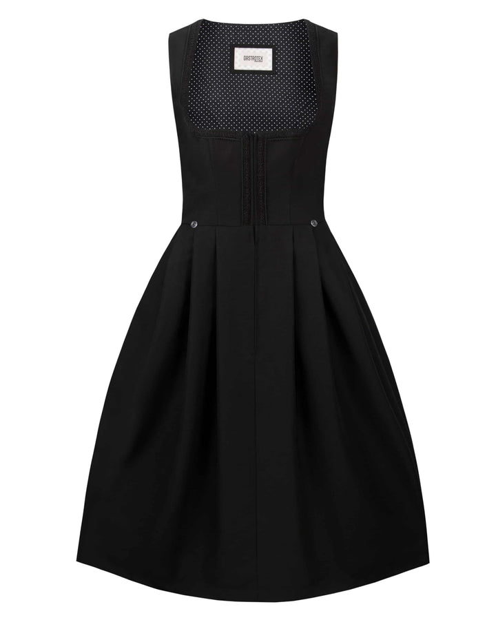 Stockerpoint Damen Dirndl Zita Kleid für besondere Anlässe schwarz, 54 36 Schwarz, 36 Schwarz
