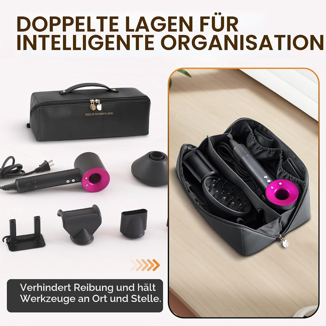 Reise-Aufbewahrungstasche für Dyson Airwrap Styler/Shark Flexstyle, Tragbare Reisen Lagerung Tasche,