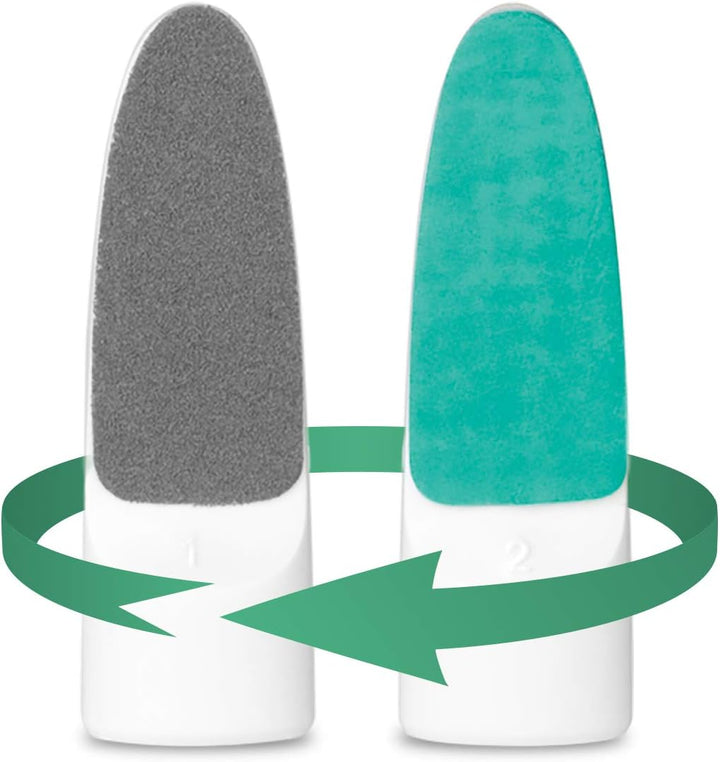 Remington Nagelfeile elektrisch (Maniküre Set &amp; Pediküre Set), 4-faches Feilensystem, beidseitige Fe