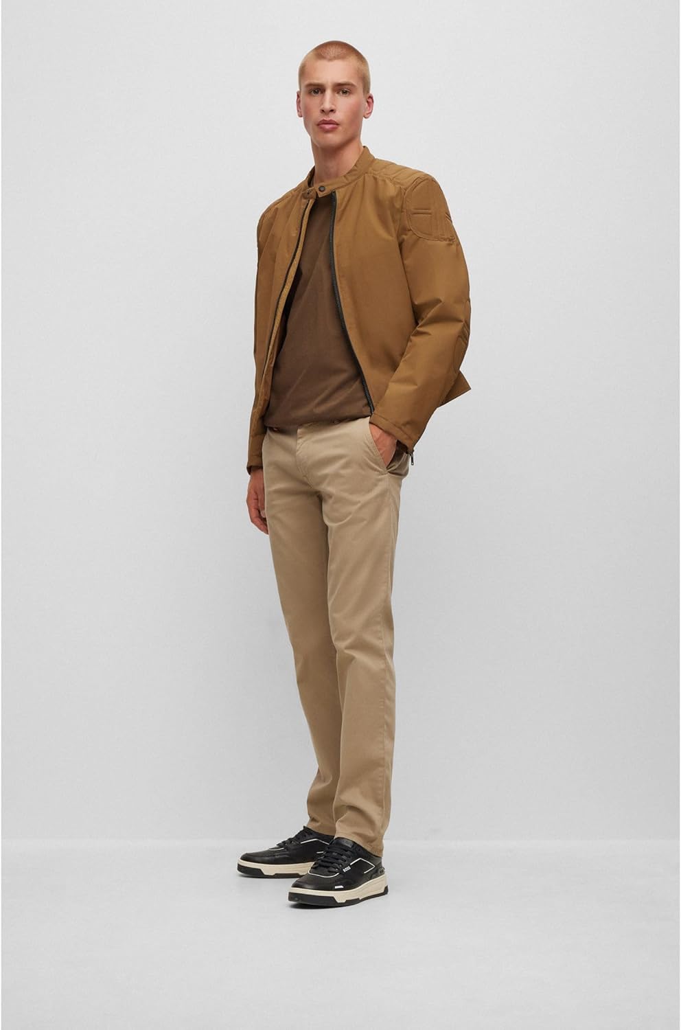 BOSS Herren Schino-Slim D 10242156 01 38 Hellbraun, 38 Hellbraun
