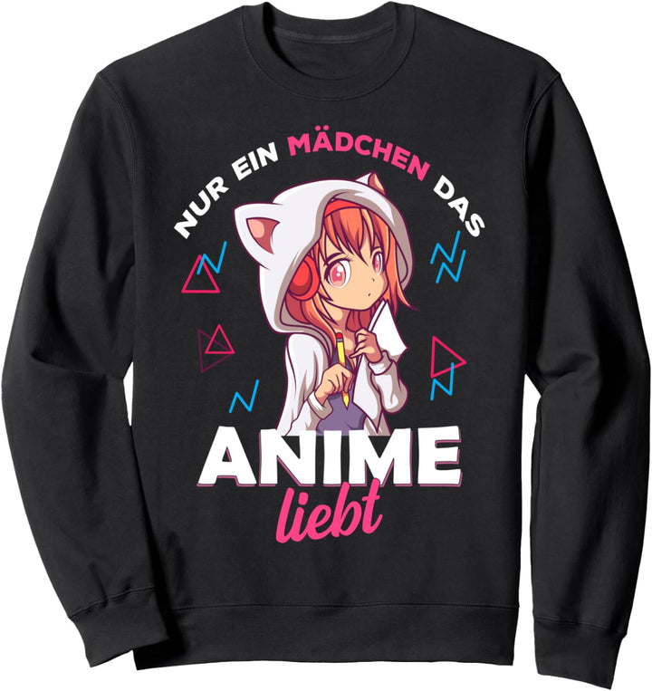 Anime Mädchen Kinder Manga Merch Sweatshirt