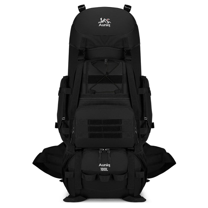 Wanderrucksack 100L, Herren Damen Wasserdichter Trekkingrucksack Reiserucksack Outdoor Wandern Rucks
