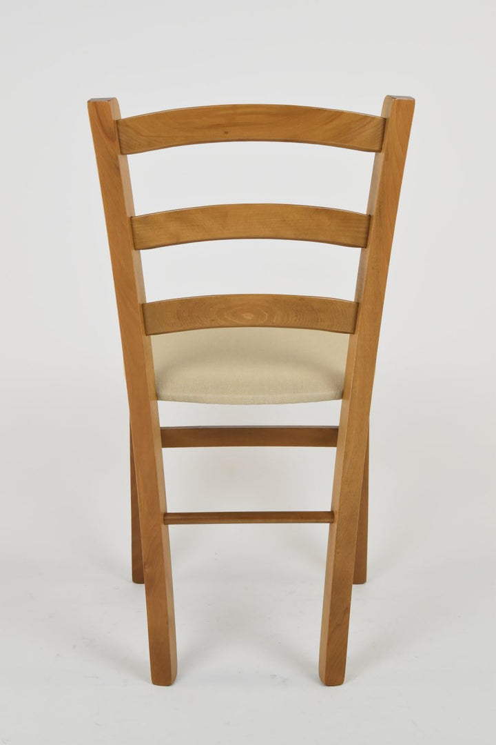 t m c s Tommychairs - Stuhl Venice für Küche und Esszimmer, robuste Struktur aus lackiertem Buchenho