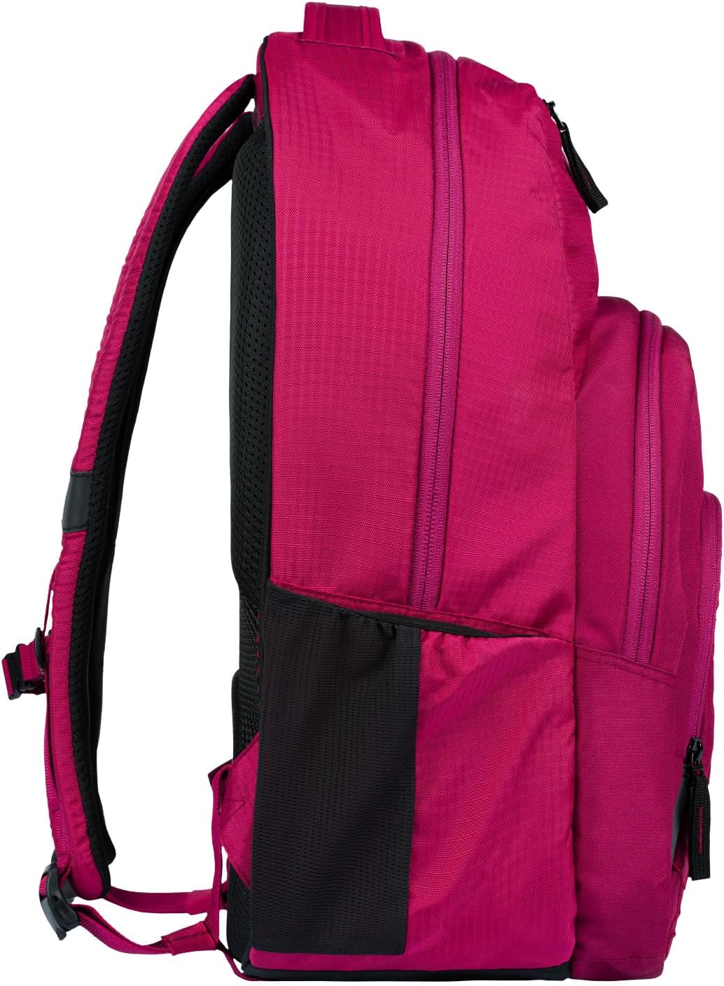 Baagl Schulrucksack Set 3 Teilig Rucksack Laptopfach Daypack 35 l Ruby | Ergonomischer Grosser Ranze