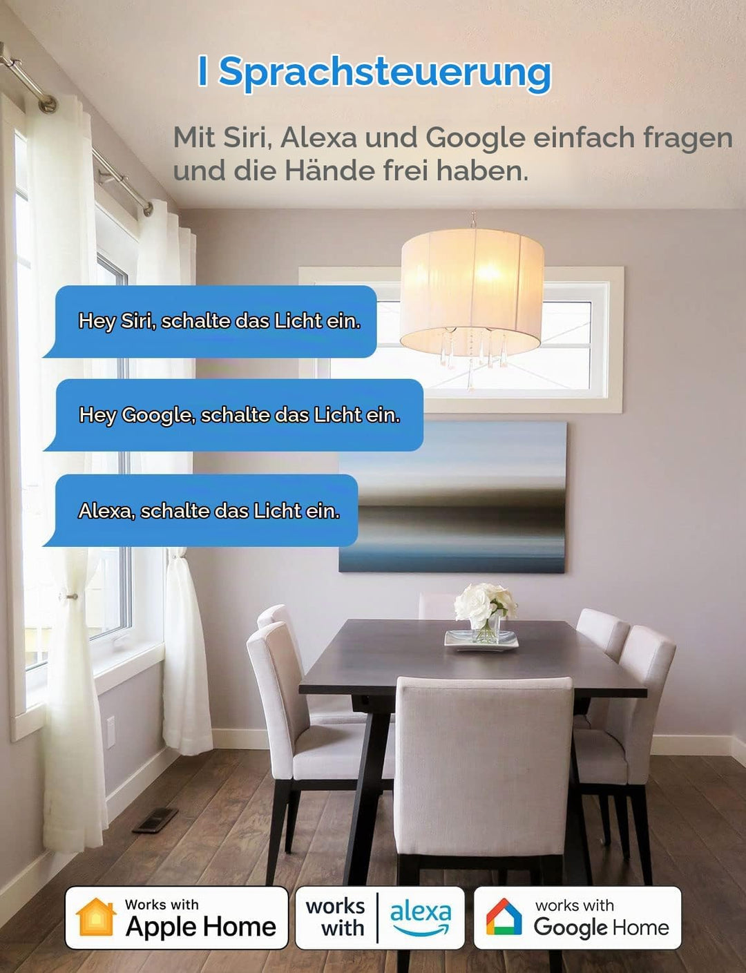 Meross Smart Schalter | Nullleiter Erforderlich | WLAN Wandschalter mit Fernsteuerung &amp; Sprachsteuer