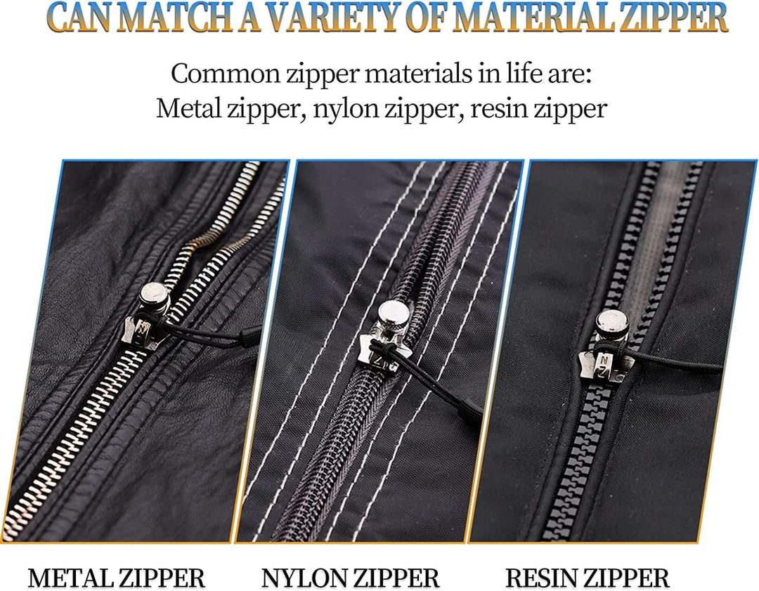 munkees® Reissverschluss Zipper Reparatur Set - Universell anwendbar & kinderleicht - Reisverschluss
