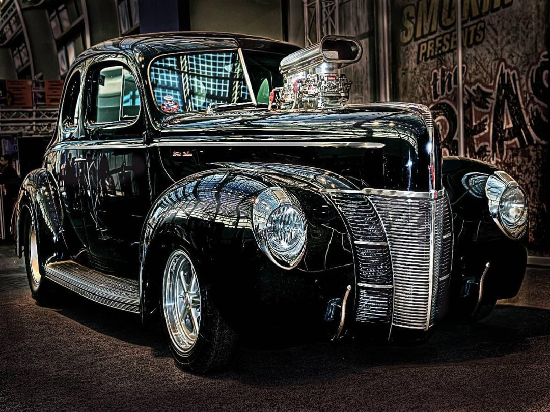 CALVENDO Puzzle Aussergewöhnliche Autos - Hot Rods 1000 Teile Lege-Grösse 64 x 48 cm Foto-Puzzle Bil