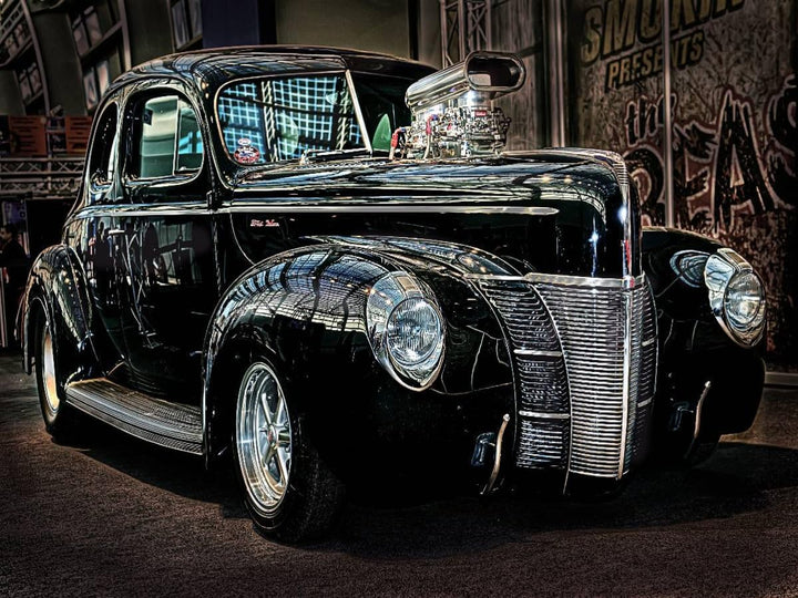 CALVENDO Puzzle Aussergewöhnliche Autos - Hot Rods 1000 Teile Lege-Grösse 64 x 48 cm Foto-Puzzle Bil