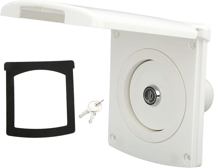 Tankdeckel Wassertankdeckel mit Dichtung und 2 Schlüsseln 79 x 79 mm Auslaufsicherer Wasser Diesel T