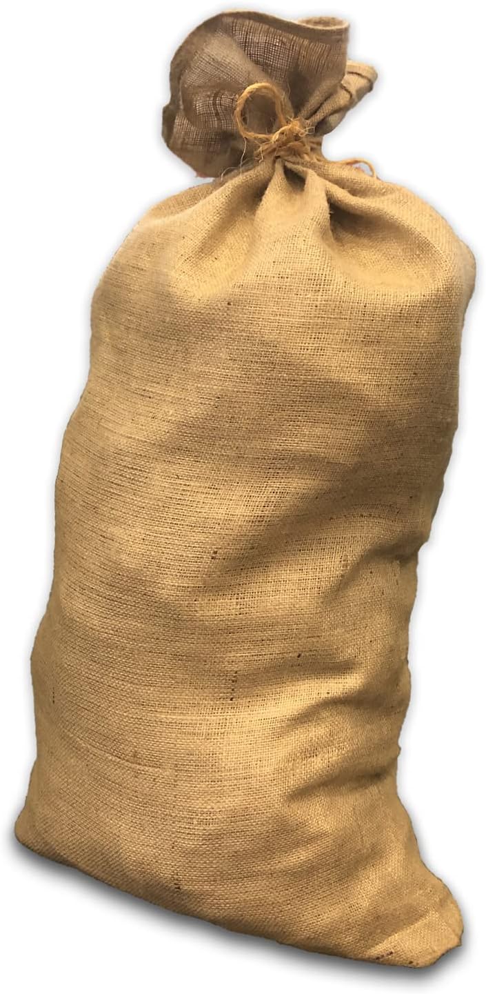 Jutesack gross MAXI ca. 65x135 cm 5er Pack dichtes, starkes Gewebe H335, 100 kg