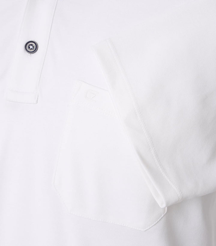 CASAMODA Polo-Shirt Uni S Weiss(000), S Weiß(000)