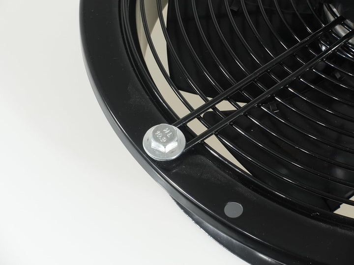 SYSTERM Wandventilator Axialventilator Lüfter mit Kugellagern, Stahl Industrieventilator für Dauerbe