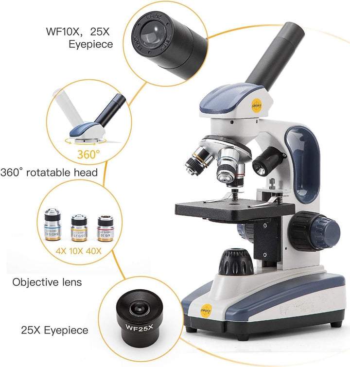 Swift Monokular Mikroskop SW200DL