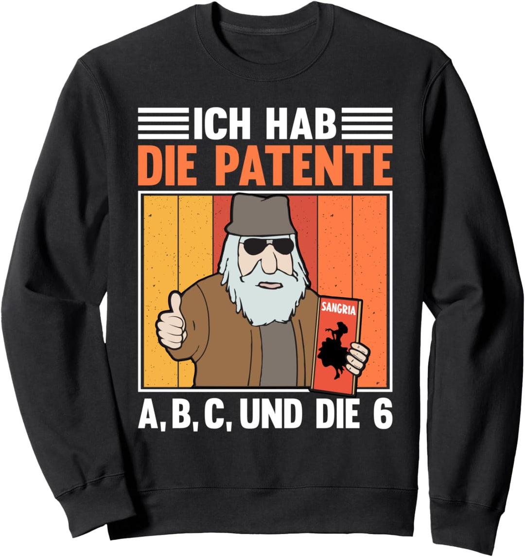 Patent A B C Und Die 6 Harald Krull Meme Sweatshirt