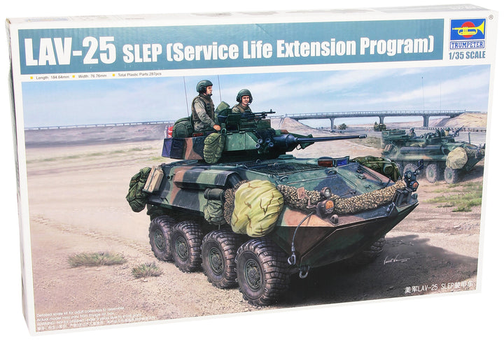 Trumpeter 01513 Modellbausatz LAV-25 SLEP (Service Life Extension Pro) Mittel