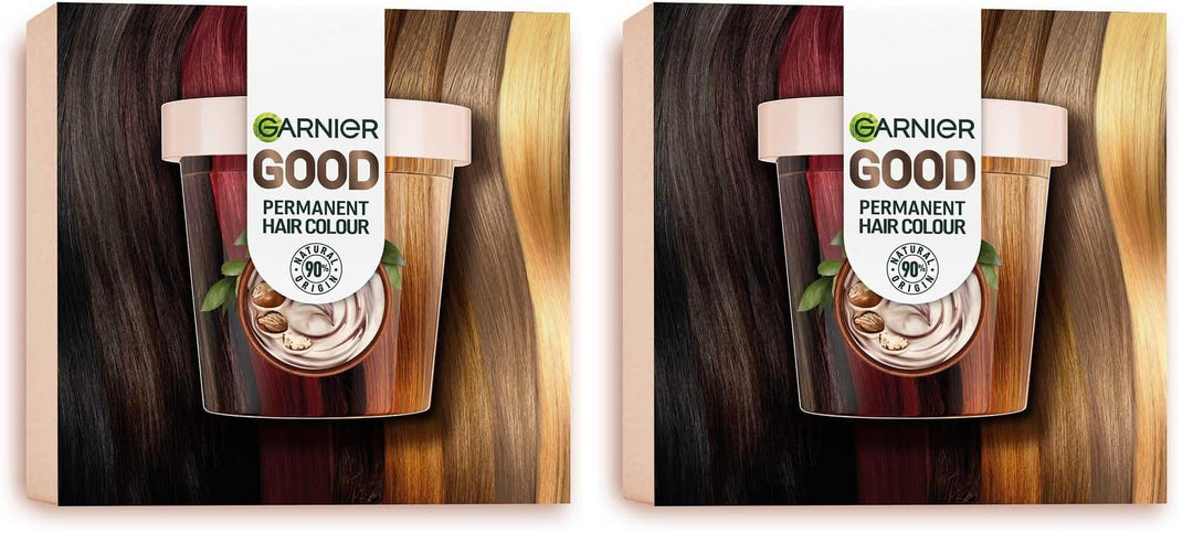 Garnier Dauerhafte Haarfarbe, Haarfärbeset für intensive und langanhaltende Haarfarbe, Coloration fü