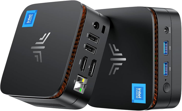 Mini PC 12th Gen Intel Alder Lake N100(bis zu 3,4GHz), 1024GB(1TB) NVME M.2 SSD, 16GB DDR4 Micro PC