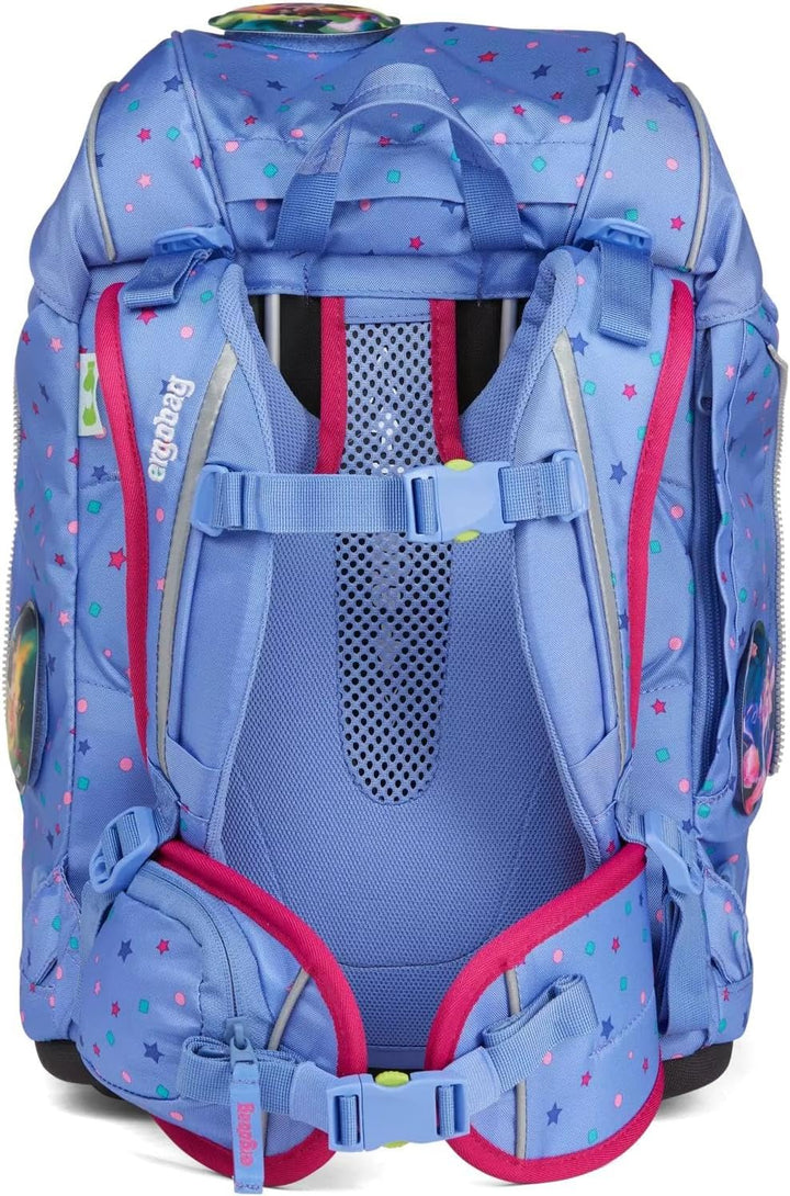 ergobag Unisex Kinder Prime School Backpack Set Rucksack Einheitsgrösse Bärzaubernd - Blau