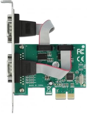 Delock PCI Express Karte zu 2 x Seriell RS-232 90007